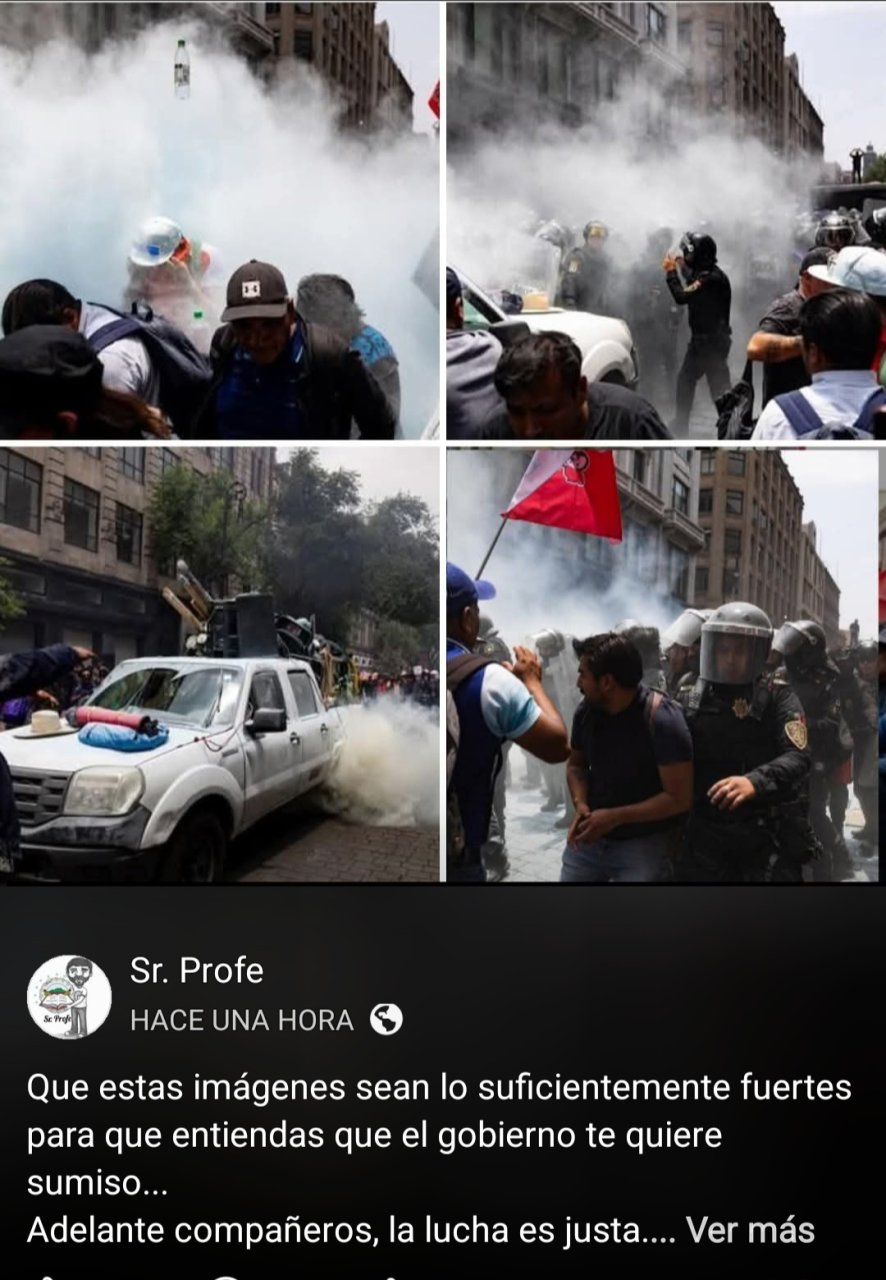 Imagen relacionada con Alto a la represión contra los los trabajadores de la educación de la sección XXII de Oaxaca