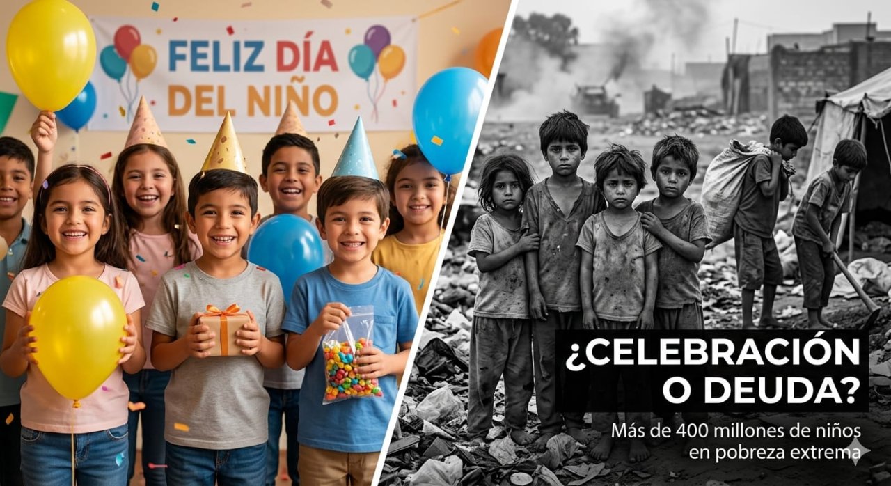 El “Día del Niño” hace patente la deuda que el Estado tiene con los menores