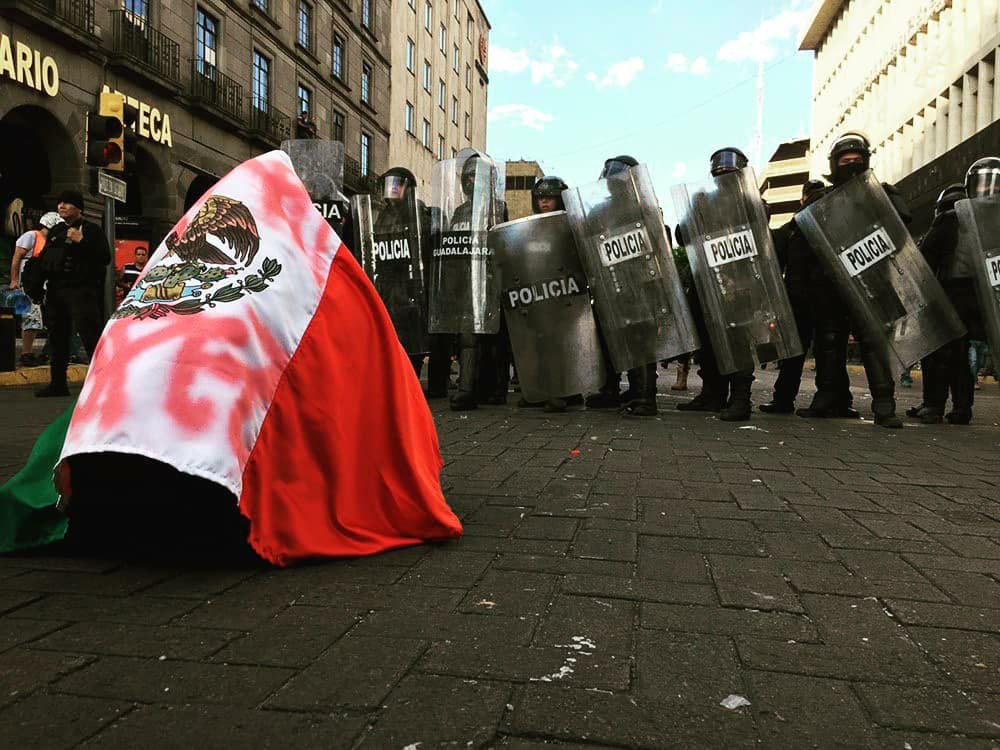 Imagen relacionada con En Jalisco se criminaliza la protesta social