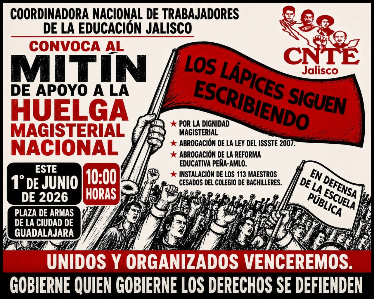 La verdad es revolucionaria e ilumina el camino a la huelga nacional del magisterio