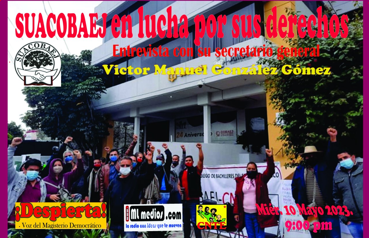 Imagen relacionada con Nos congratulamos por la reinstalación de los maestros cesados del Colegio de Bachilleres del Estado de Jalisco