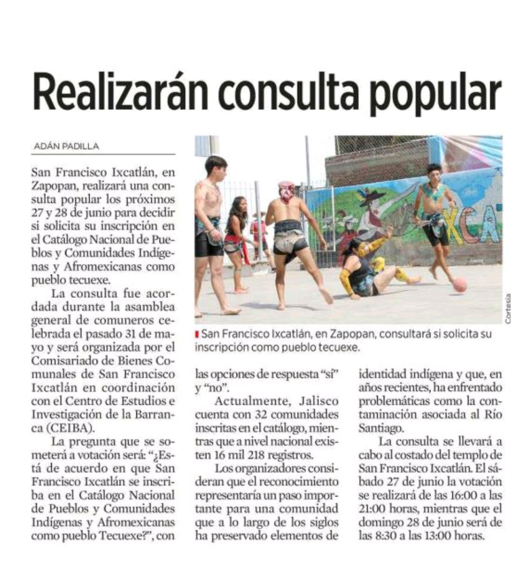 Imagen relacionada con San Francisco Ixcatlán dice “sí” a registro como pueblo Tecuexe