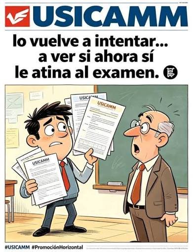 "Sin USICAMM": “La misma gata, pero revolcada”
