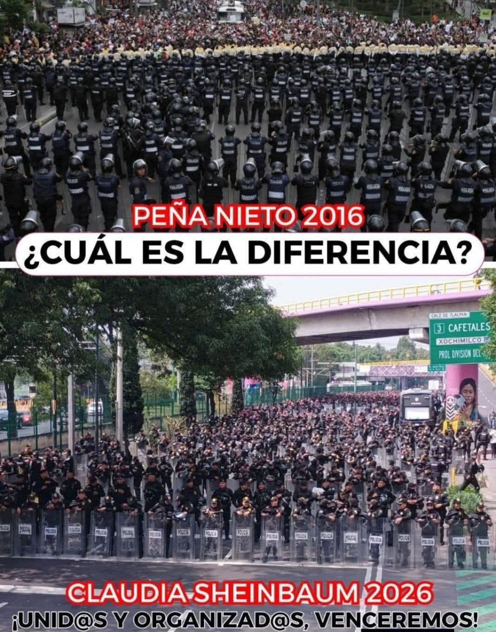 Toda violencia viene del Estado, basta de criminalizar la protesta social